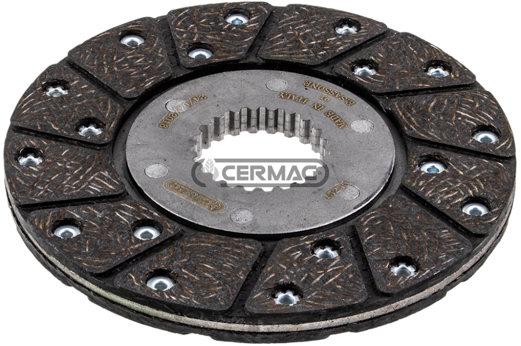 Disque de frein CERMAG 15255 / CARRARO 104822 - HURLIMANN LAMBORGHINI 177.5434.3