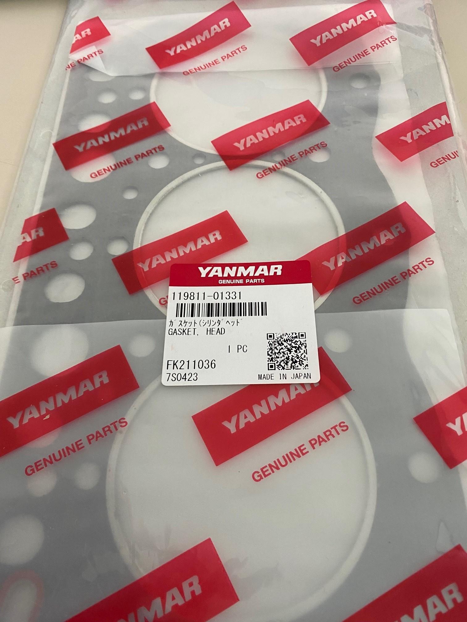 JOINT CULASSE YANMAR 3TNC78-RA2C YANMAR 119811-01331 - MADE IN JAPAN