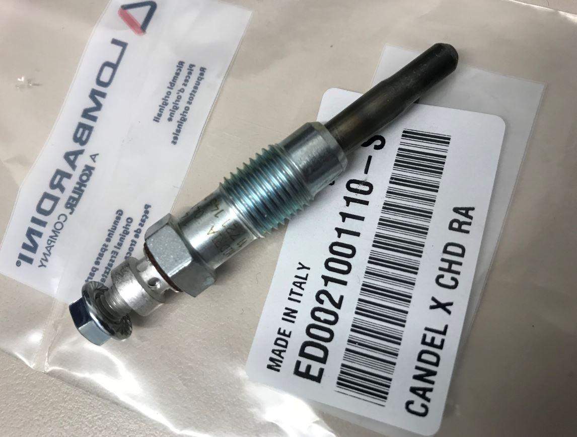Bougie Préchauffage 12V LDW1603 LDW2204 LDW2204/T CHD LOMBARDINI 2100111 - AET 11721146 KOHLER ED0021001110-S AET 11.721.146