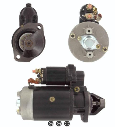 DEMARREUR 12V 2,7kw Adaptable BOSCH 0001366010 ;  0001354106 ; 0001354106 / MS157 MAHLE / 5050460 ; 50504601 HATZ