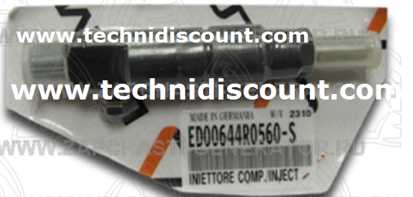 Porte Injecteur LOMBARDINI 11LD522-3 25LD330-2 25LD425-2 KOHLER KD330-2 KD425-2 RUGGERINI MD150 MD151 MD170 MD171 MD190 MD350 MD351 MD358 - 644R056 ED00644R0560-S (BOSCH) ou 644R047 ED00644R0470-S (NEW DIESEL / STANADYNE 775701)