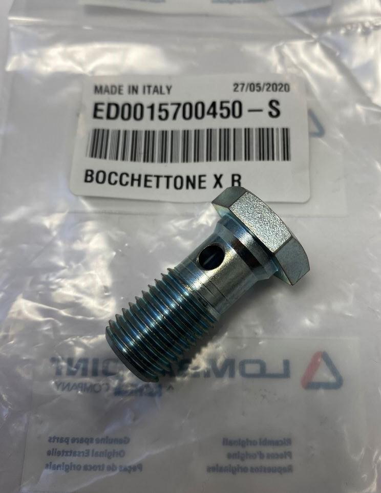 ED0015700450-S Bouchon Remplissage M14 LOMBARDINI KOHLER (Lanterne / Bocchettone x R) Pièce moteur d'origine LOMBARDINI KOHLER