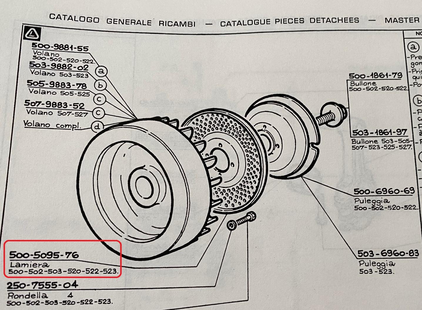 KOHLER ED0050950760-S ; 500-5095-76 LOMBARDINI