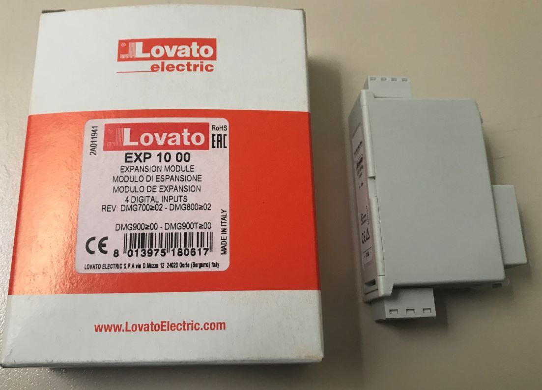 LOVATO EXP1000 - Module 4 entrées / LOVATO Electric EXP 10 00