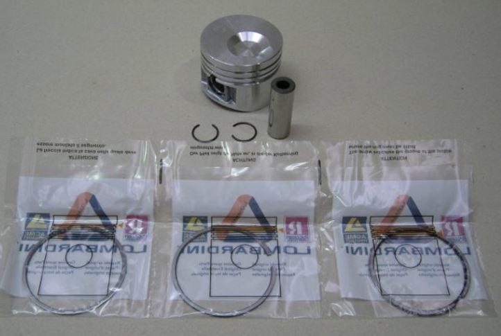 Piston complet MAJ +0.50mm LOMBARDINI LDW502 Bloc Alu LDW502 vsp Citycar AL et P/F FOCS LOMBARDINI 6501428 / 6501.428 / ED0065014280-S