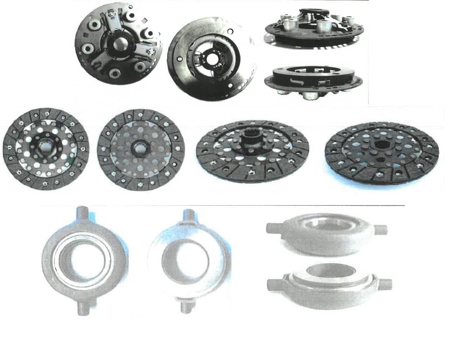 Kit Embrayage AGRIA 4800 = Disque 40219 (AGRIA OEM 480369011) + Mécanisme 50553 (AGRIA OEM 480368981) + Butée 62125