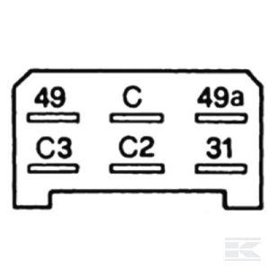 Relais clignotant COBO 19.0074.0000 / 1900740000
