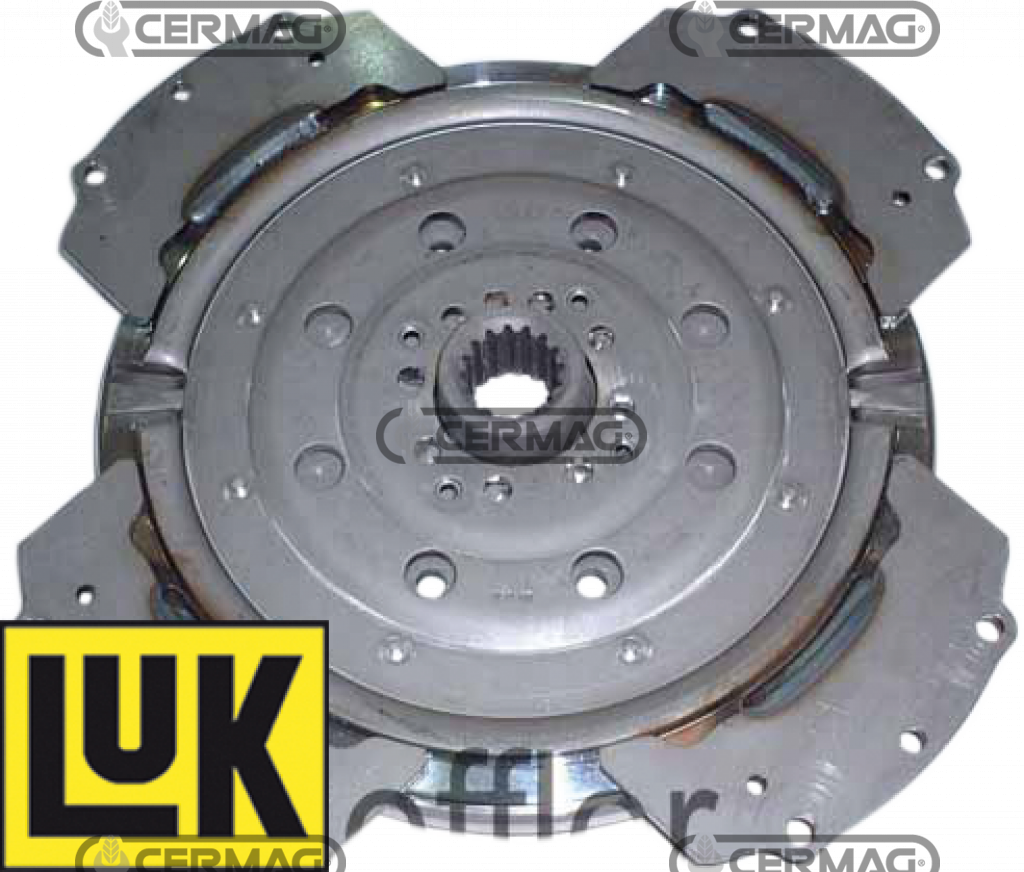 Damper / Amortisseur de torsion 16019 / SAME 044.5502.9 DEUTZ HURLIMANN 044.5502.9 LAMBORGHINI 0.014.4020.4/10 LUK 370008310 (Ø264mm Z.16 31x35)