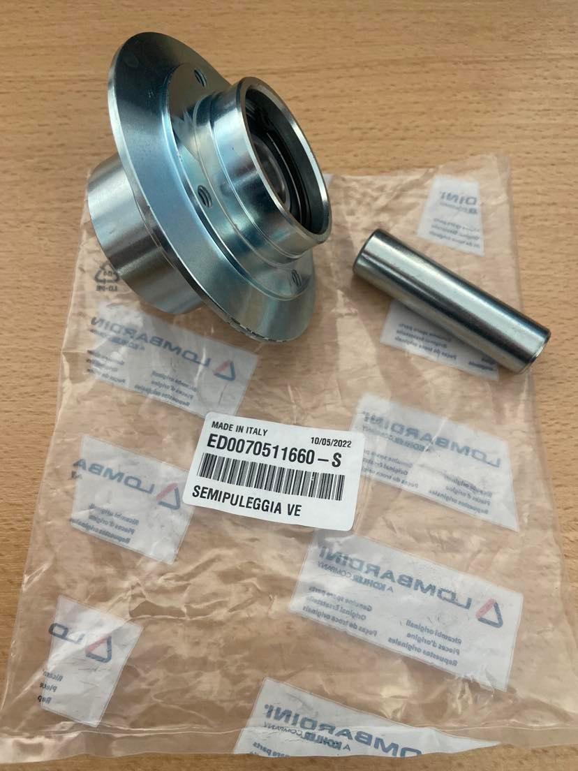 Poulie complete de commande lombardini kohler kdw702 ldw702 (n°15a+5+6+7+8+9+11) ED0070511660-S / 7051166