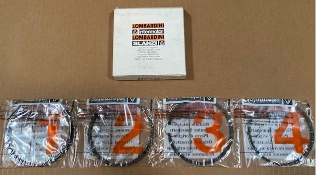 Segments DVA1500 DVA2200 DVA2900 SLANZI LOMBARDINI (Ø96.00mm ou Ø96.50mm) 8211122 / ED0082111220-S / FIN521RS00 - SLANZI 46.90.76