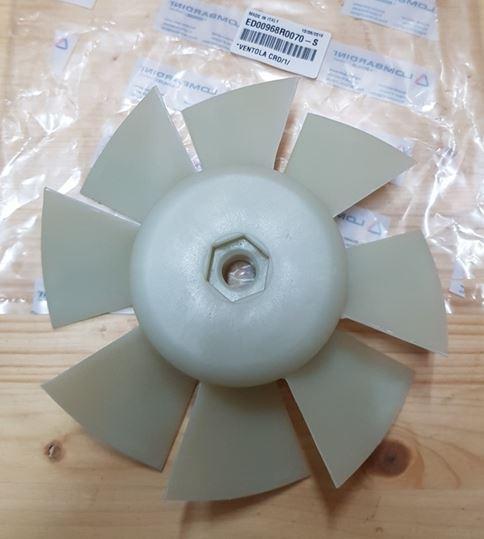 ED00968R0070-S Helice soufflerie refroidissement RUGGERINI CRD100 RP170 CRD951 RP178