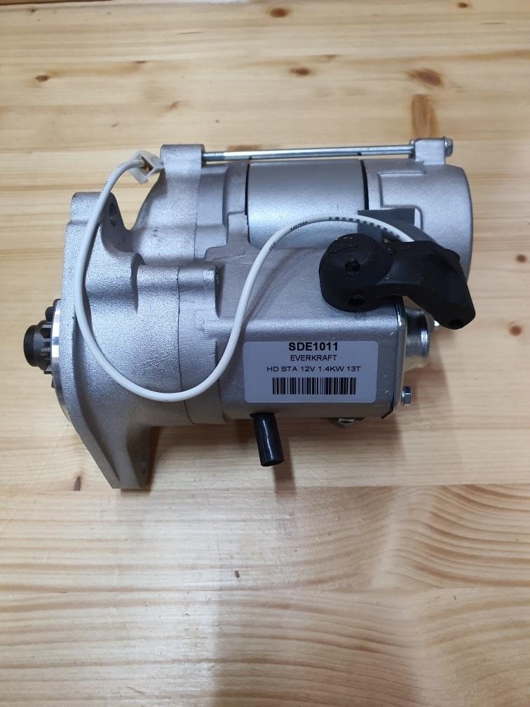 Demarreur EVERKRAFT SDE1011 equivalent denso 16235-63012 (12v 1.4 KW 13 dents - Diametre Emboitement : 66 mm)