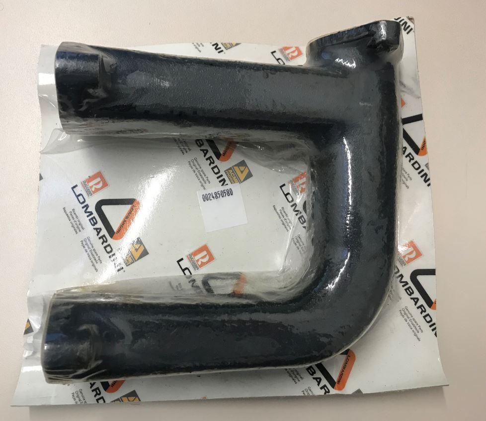 Collecteur echappement rallongé LOMBARDINI 2485058 ED0024850580-S - Pour moteurs LOMBARDINI 5LD675-2 et 5LD825-2