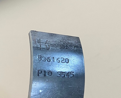 Demi coussinet vilebrequin  STD 8061620 Ple 3545