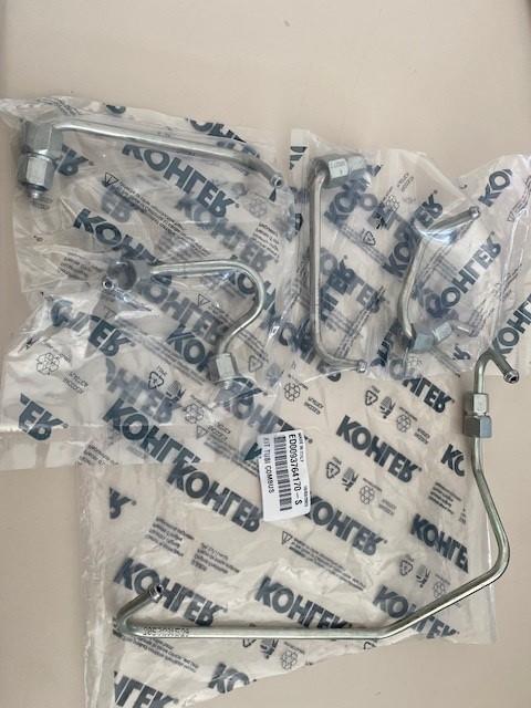 ED0093764170-S - KIT TUYAUX DE CARBURANT KOHLER KDI2504TCR ; KDI-TCR2504 - Pièce Origine KOHLER ED0093763220-S  + ED0093763210-S + ED0093763190-S  + ED0093763200-S + ED0093764010-S