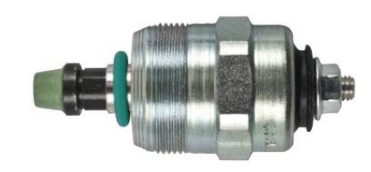 Vanne arret carburant 12V CERMAG 12877 - DELPHI BOSCH ZEXEL FIAT PERKINS DENDT MWM CASE NEW HOLLAND MASSEY FERGUSON