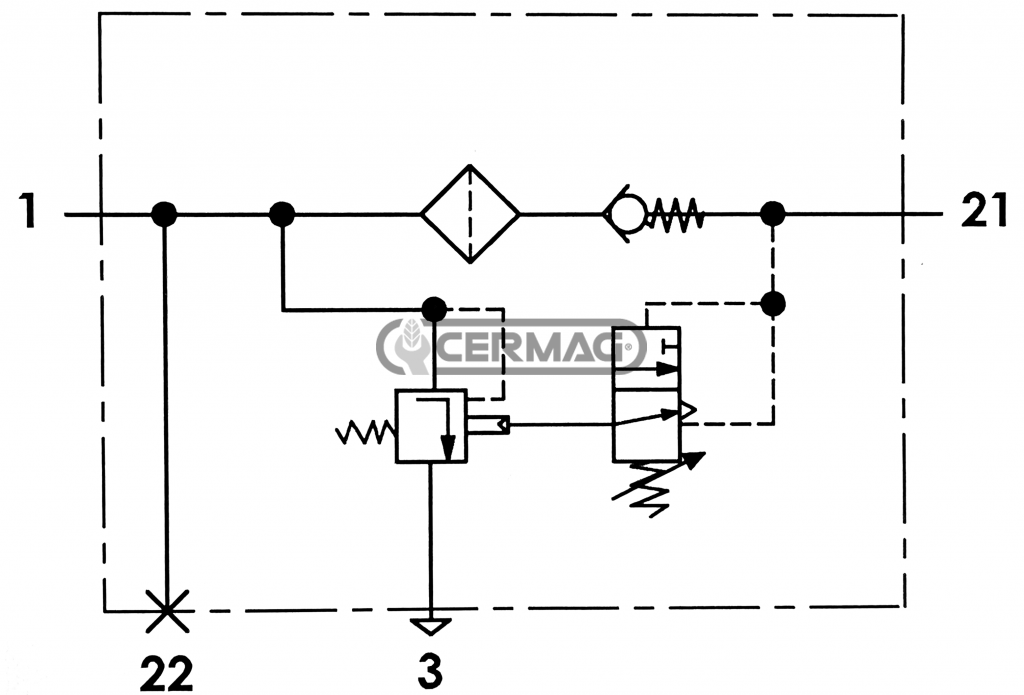 Regulateur de pression OEM AL156404 JOHN DEERE