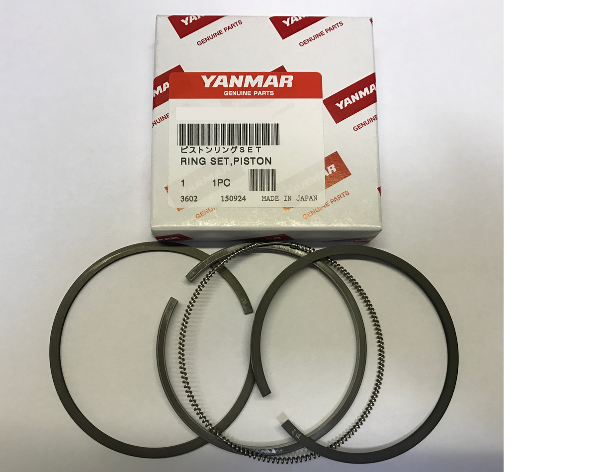 Jeu segments YANMAR 1GM10 2GM20 3GM30 YANMAR 721575-22500 Alesage Ø75.00mm
