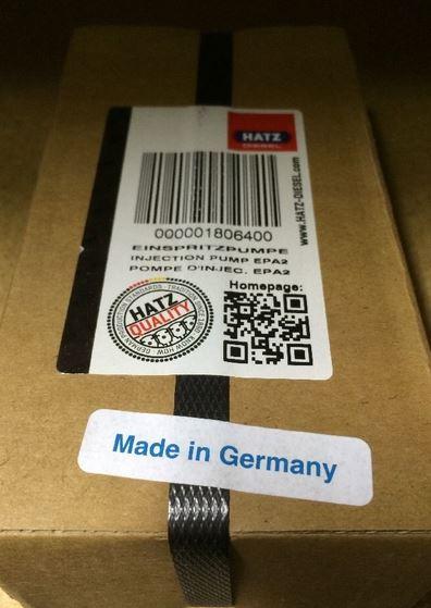 Pompe Injection EPA2 - HATZ 01806400 / NEW DIESEL 1QLC90-201 - HATZ 2L41C 3L41C 4L41C 2M41 3M41 4M41