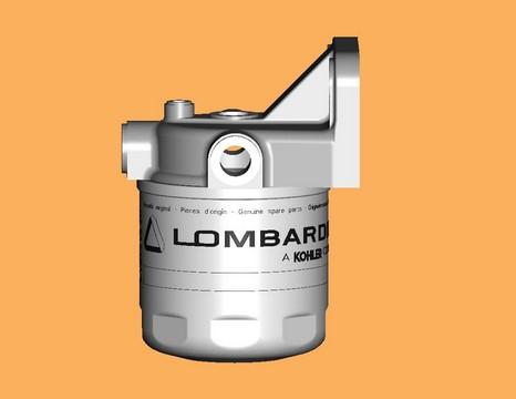 Filtre gasoil complet LOMBARDINI 3730.167 KOHLER ED0037301670-S - LOMBARDINI LDW702 LDW1003 LDW1404 Pièce d'Origine LOMBARDINI KOHLER