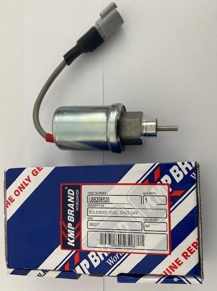SOLENOID D'ARRET 12V U85206520 KMP Brand OEM PERKINS T401132 ; 185206450 / OEM ETESIA 34510