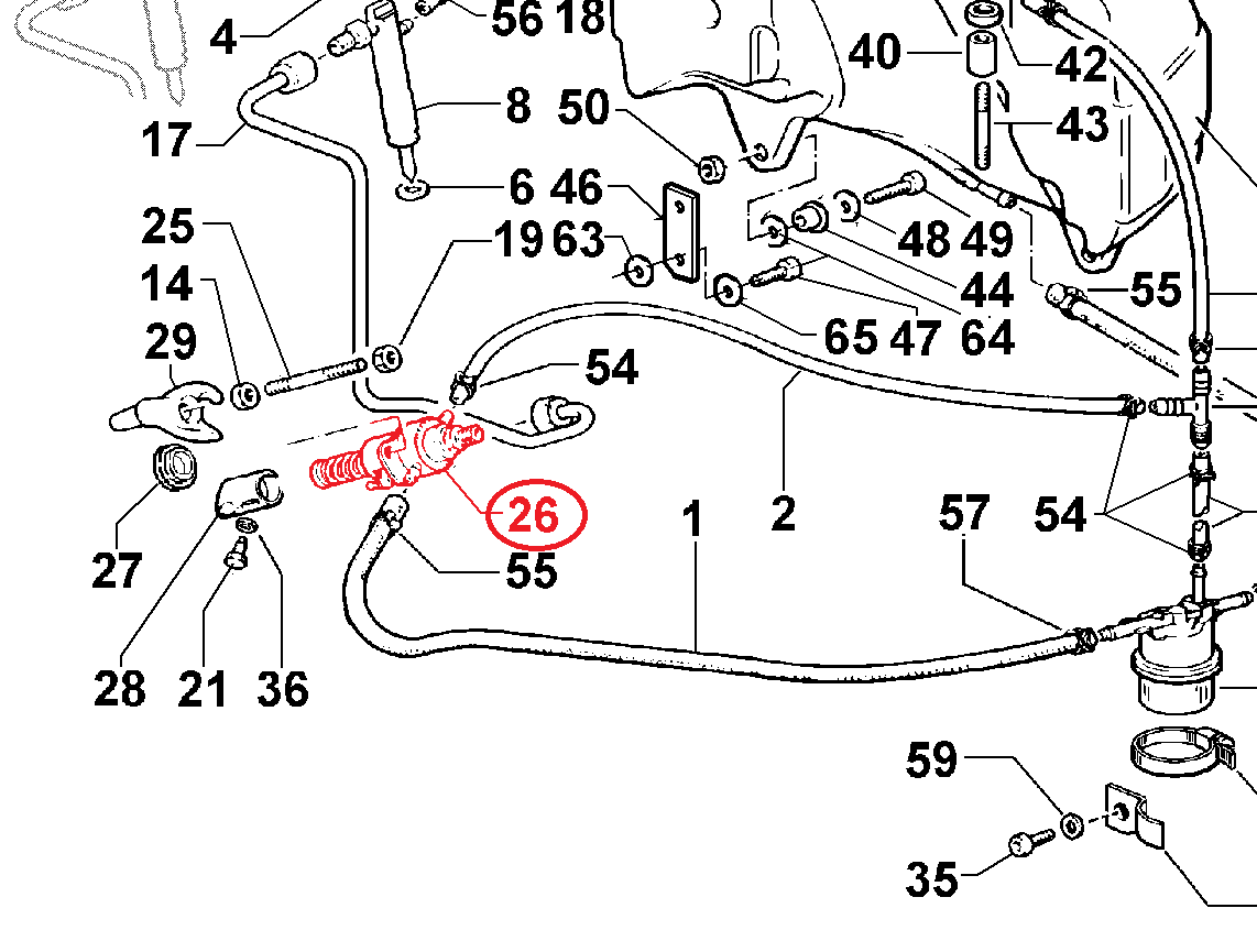 Pompe injection 15LD500 LOMBARDINI RY125 RUGGERINI ED0065904280-S - QLC65
