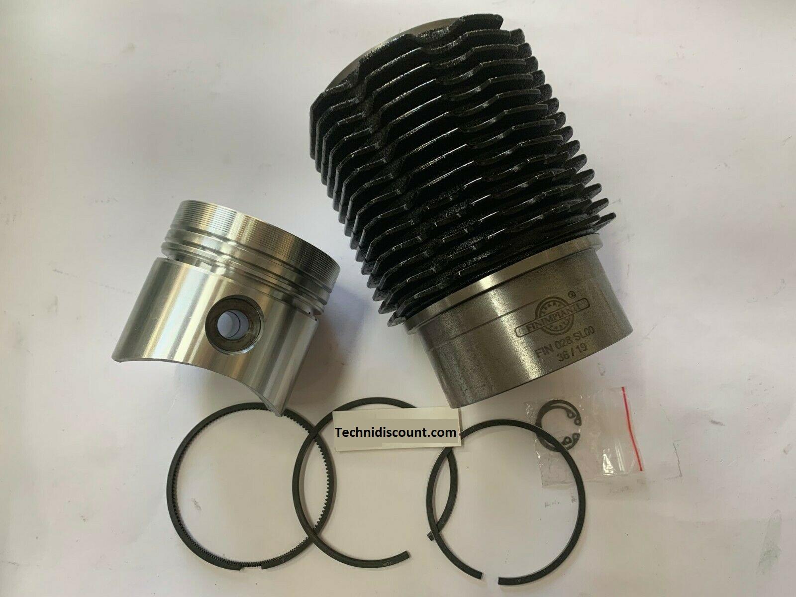 Kit cylindre + Piston complet RUGGERINI RD240 RD248 RD92/2 RD92/2L - FINIMPIANTI FIN0937KIT = FIN199PC00 / 2270000 + FIN031SL00 / 203R013 ; 203.13 ; 203-13