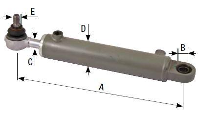 Cylindre de direction 80453 / FIAT - CASE NEW HOLLAND (CNH) 5113130 / 5173145