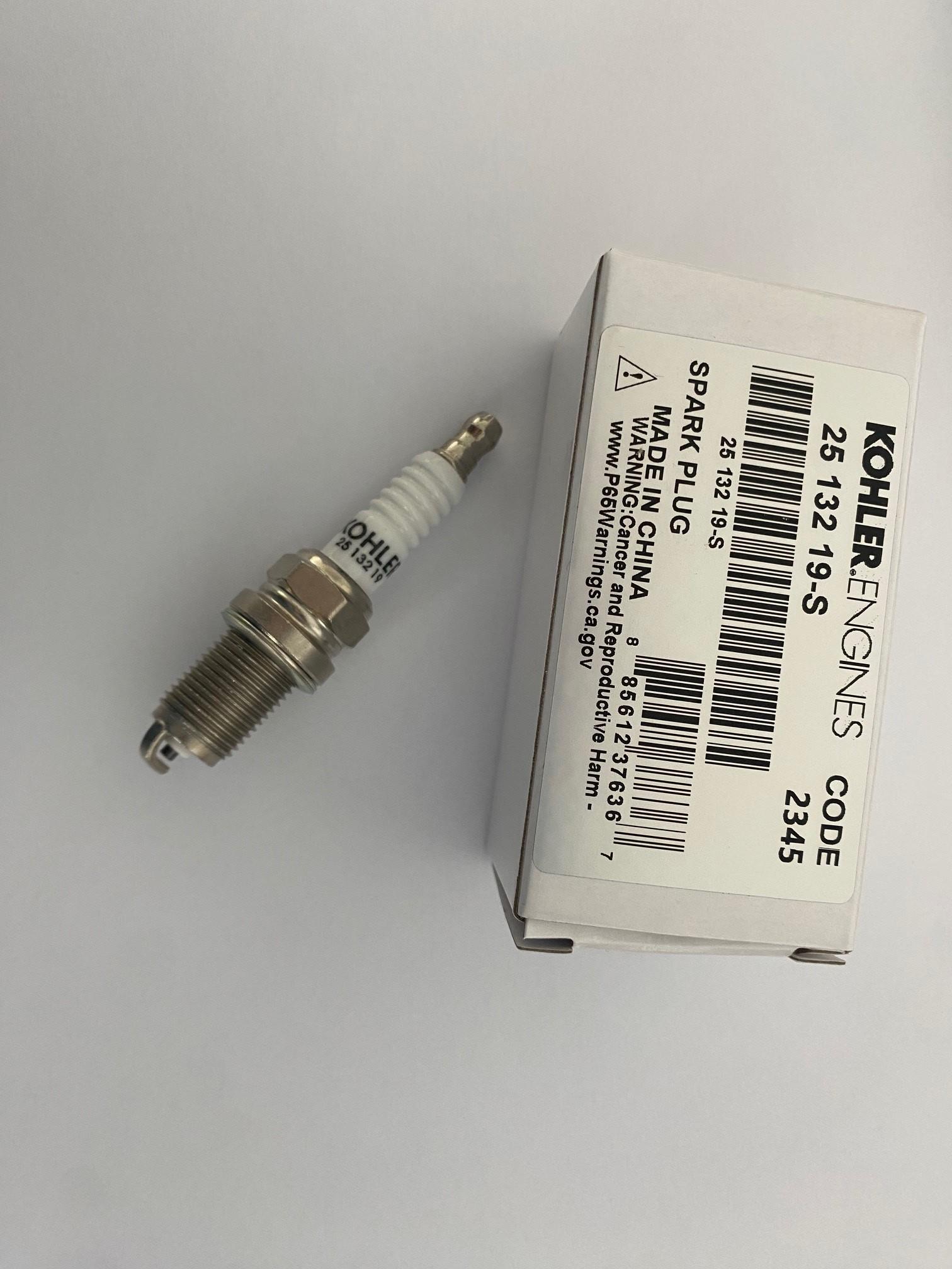 Bougie allumage KOHLER 25 132 19-S ; 2513219-S ; 2513219 Bougie KOHLER CH260 ; CH270 ; CH395 - SH270 ; CH265-3136 ; CH440