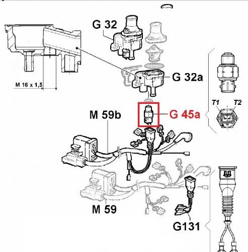 Sonde Temperature eau LDW502 LDW602 LDW702 LDW903 LDW1003 LDW1204 LDW1404 FOCS LOMBARDINI Ø16 ED0091951080-S