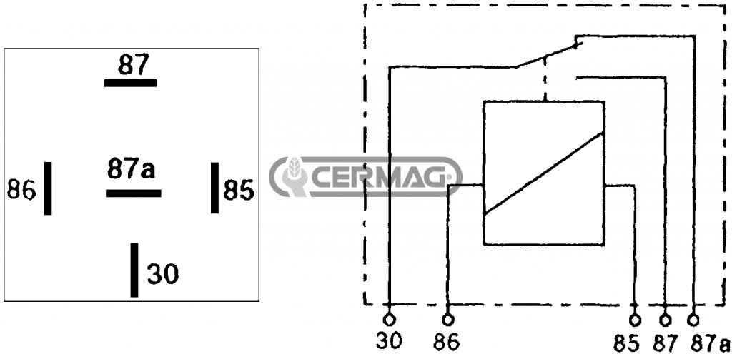 Relai COBO AV.18.0011 - OEM 58035273 3548190M91 6350677 46708004