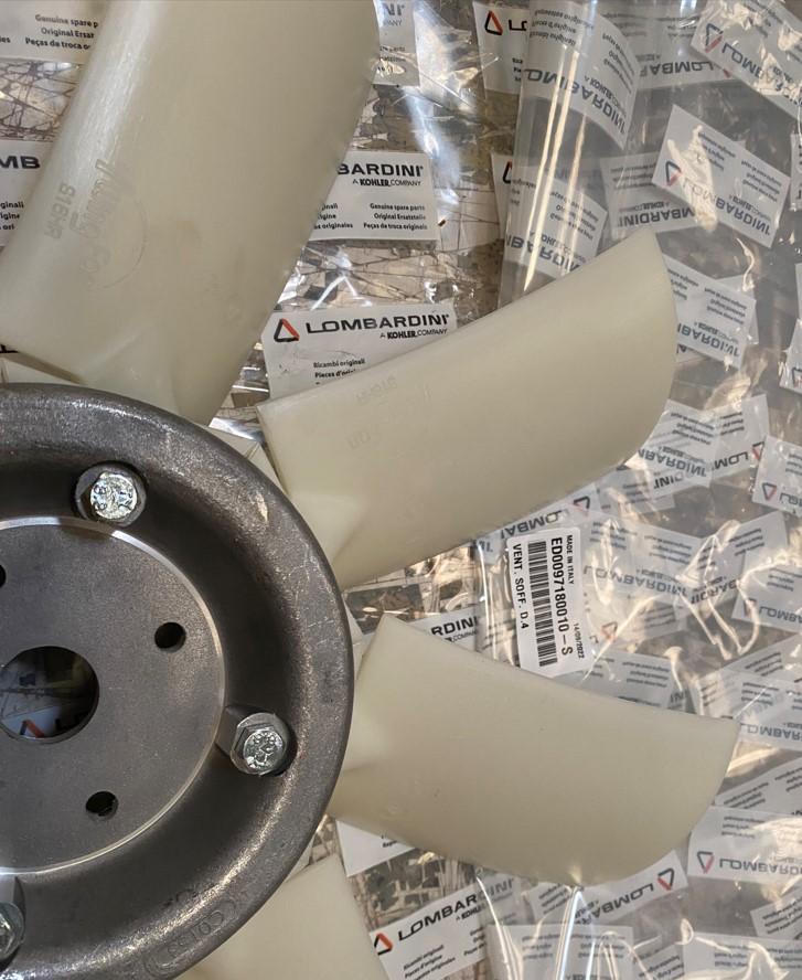 Helice Ventilateur KOHLER ED0097180010-S LOMBARDINI KOHLER KDI TCR 1903  / PUSHING FAN D.400 BLADE 35°