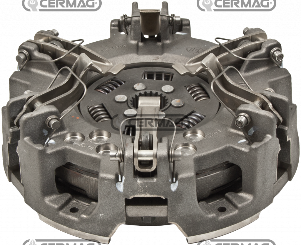 Mécanisme + Disque embrayage GOLDONI Energy Star 3000 Star 3000le Star 3080 star 50-7 Star quadrifoglio (OEM 00037254 - 00061035 - CERMAG 16006)