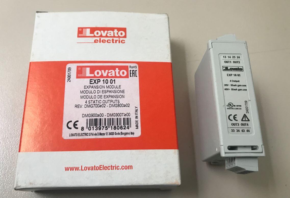 LOVATO EXP1001 / Module 4 sorties / LOVATO Electric EXP 10 01