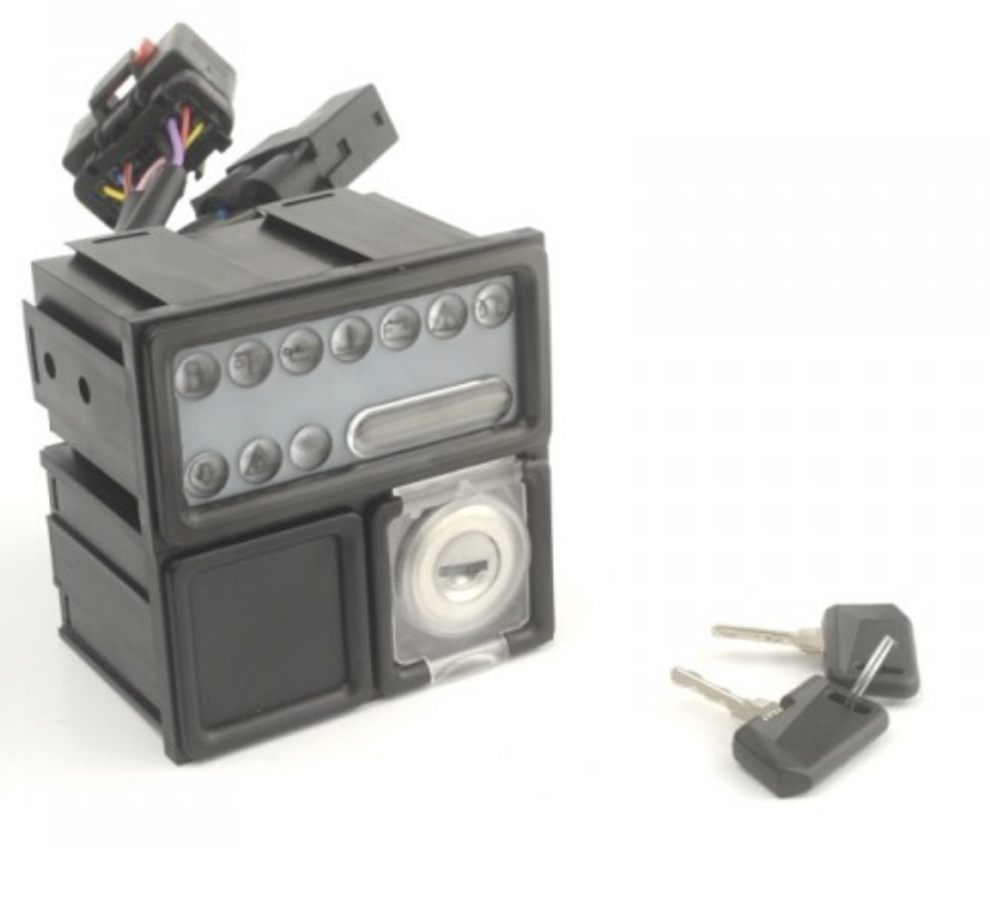 Tableau de bord 9 Voyants avec sécurité moteur - FOCS LDW502 LDW602 LDW702 LDW903 LDW1003 LDW1204 LDW1204 CHD LDW1503 LDW1603 LDW2004 LDW2204 LOMBARDINI 7245500 7245409 7245453 SAPRISA A006 A007 KOHLER ED007245500-S Ex. 7245.453 ED0072454530-S