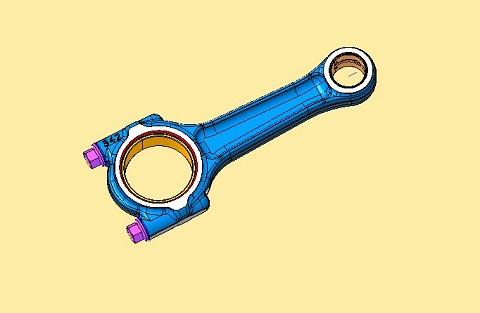 Bielle moteur LOMBARDINI KOHLER LDW702 KDW702 ; LDW1003 KDW1003 ; LDW1204/T ; LDW1404 KDW1404 ; ED0015263430-S  NOUVEAU MODELE Origine LOMBARDINI KOHLER ITALY