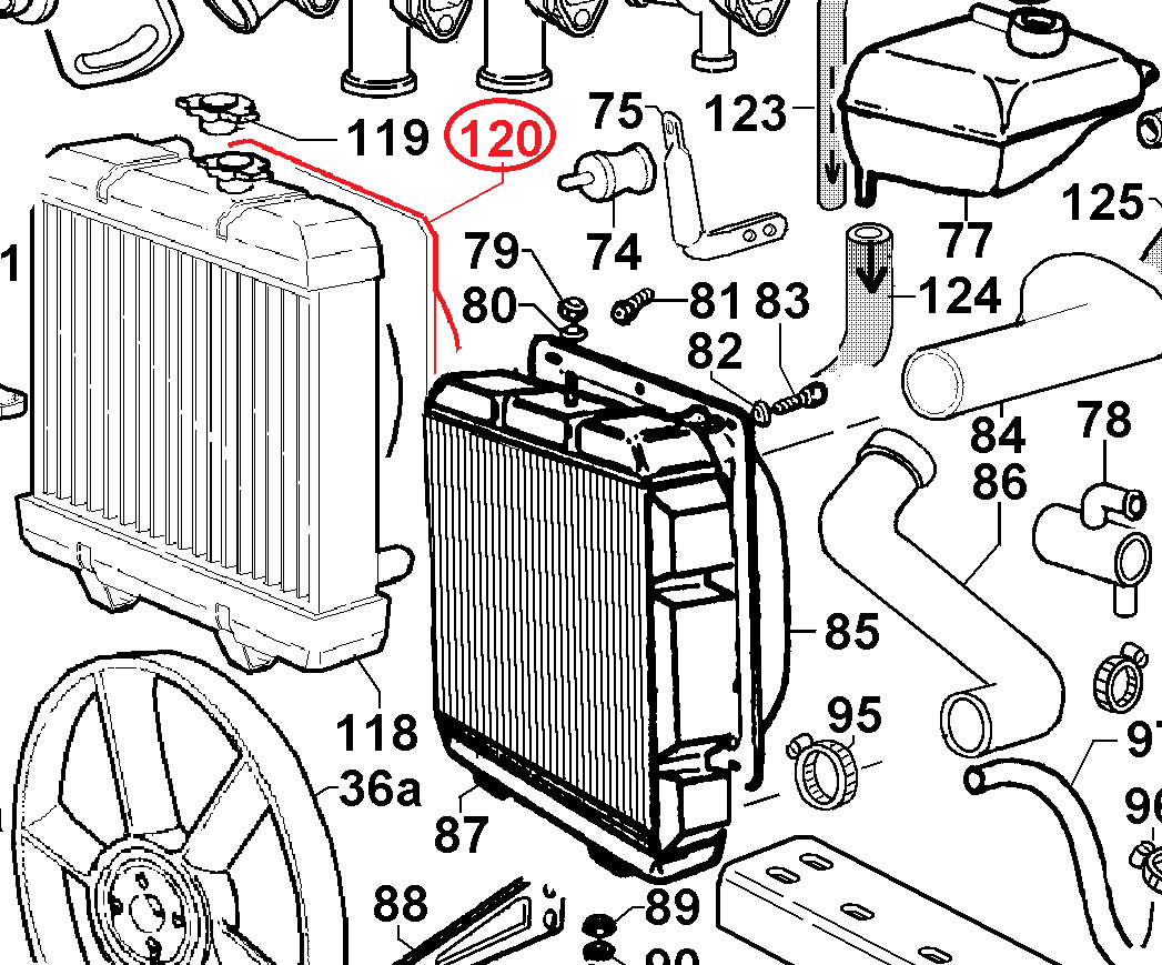 Convoyeur FOCS LDW602 LDW903 LDW1003 LDW1204 CHD LDW1503 LDW1603 LOMBARDINI 2569485 KOHLER KDW1003 KDW1404 KDW1603 ED0025694850-S