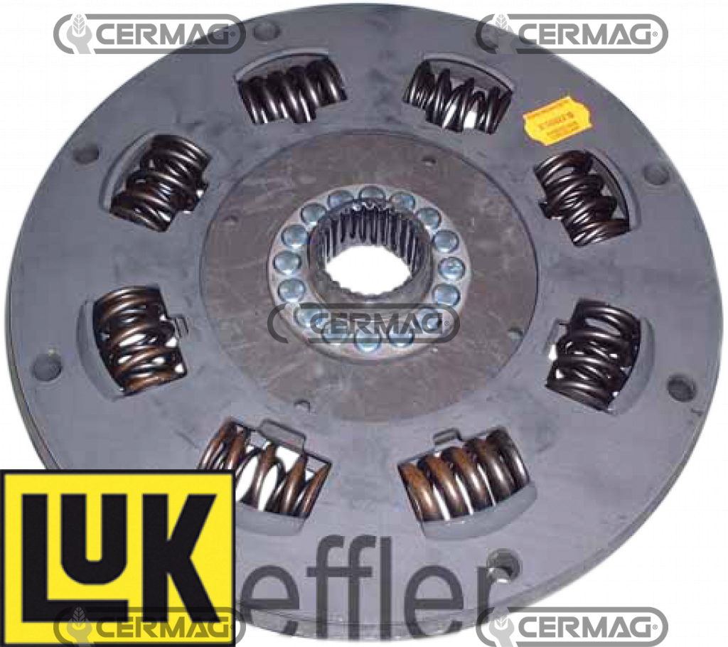 Damper MASSEY FERGUSON 3792448H2 370002310 / Ø294 Z.26 39x42,50mm  MASSEY FERGUSON 5425 5435 5445 5455 5460 6235 6245 6255 6265 6445 6455 6460 6470