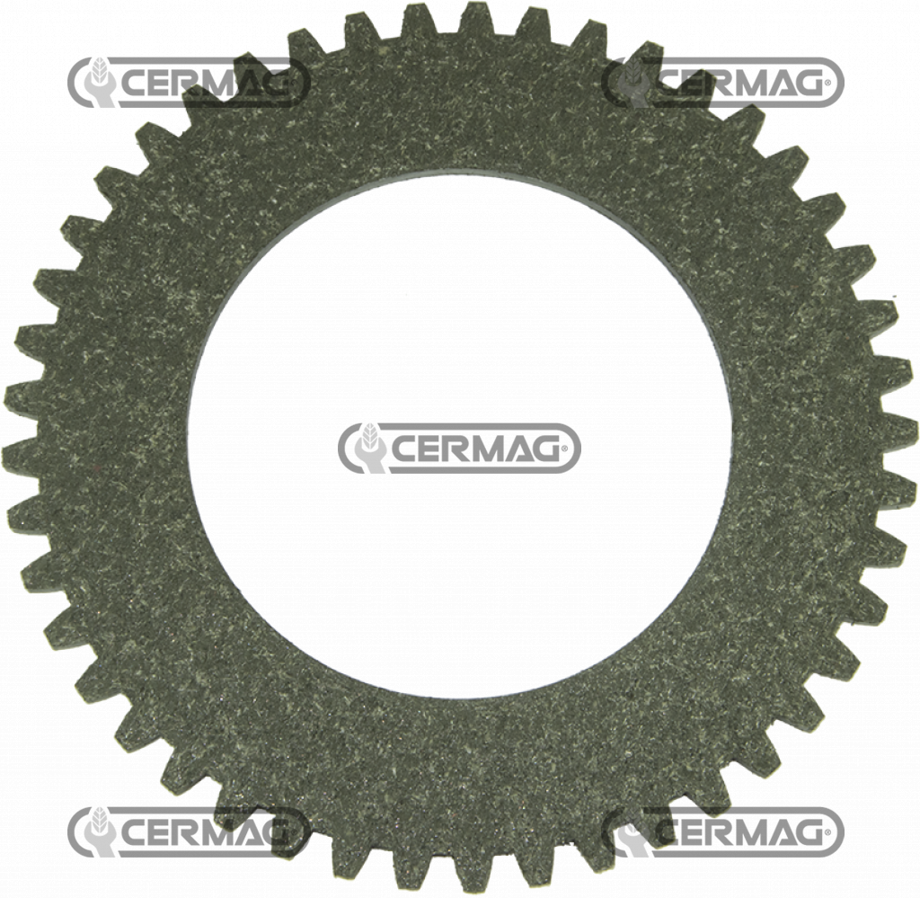Disque embrayage  45 dents - CERMAG 15177 FIAT NEW HOLLAND LAMBORGHINI SAME OEM 596511 160.2214.0 / Applications FIAT NEW HOLLAND 555C - 605C