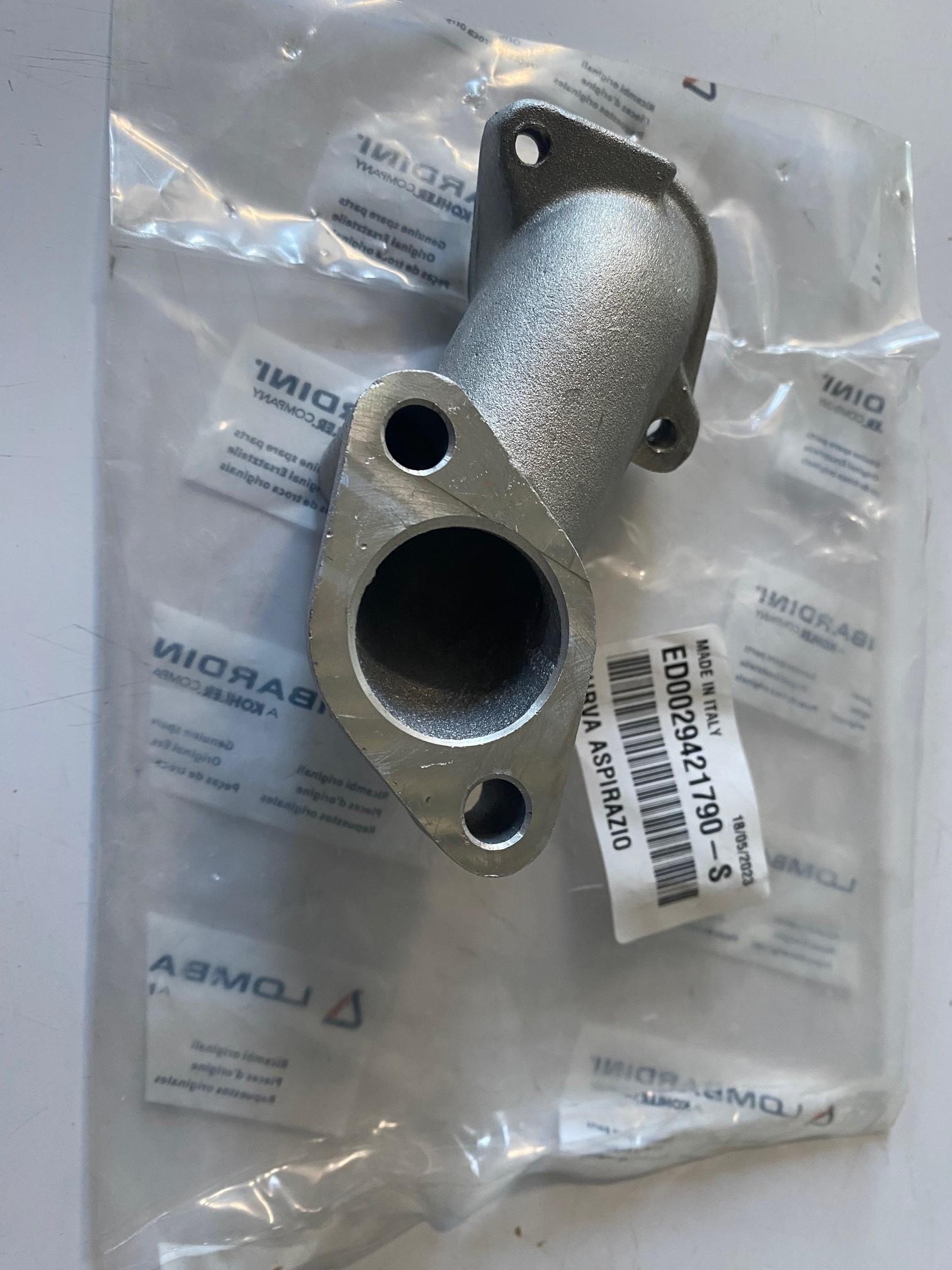 Coude Admission LOMBARDINI LGA280 LGA340 - LOMBARDINI 2942.179 KOHLER ED0029421790-S CURVA ASPIRAZIO