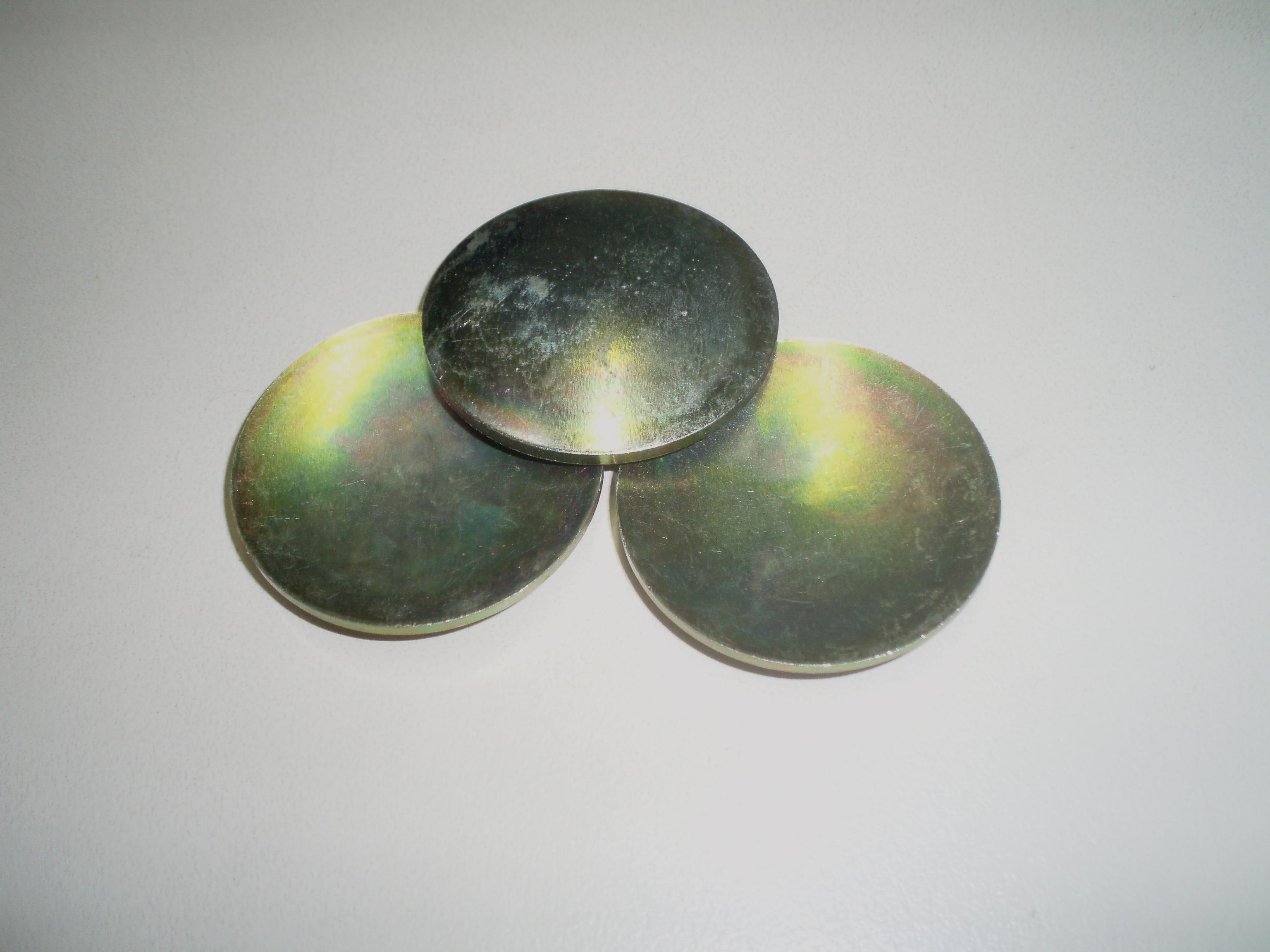 Pastille de dessablage / Bouchon de dessablage Ø8mm à Ø65mm - Bouchon de dessablage acier zingué