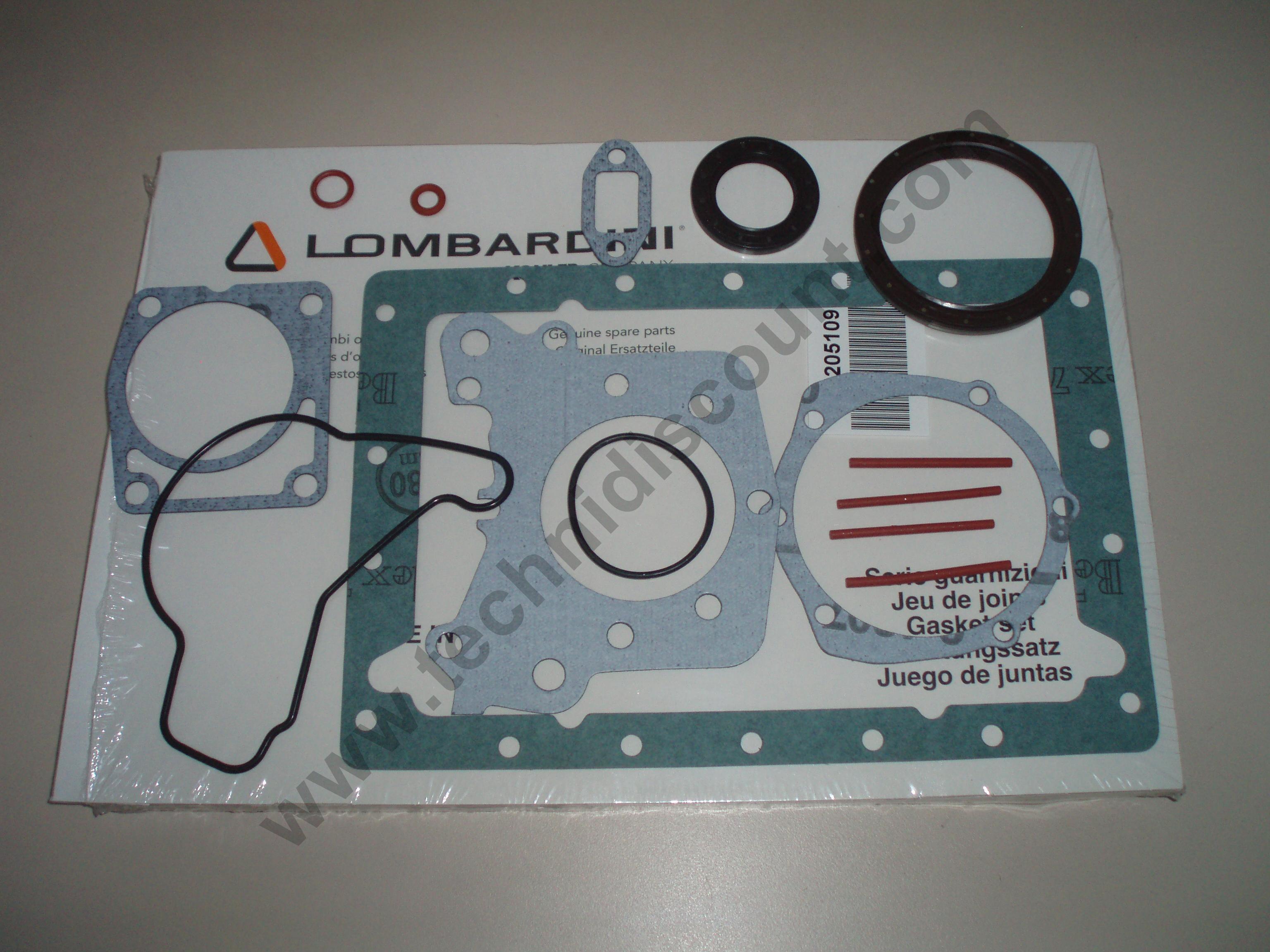 Pochette Joint Basse FOCS LDW903 LDW1003 LOMBARDINI - KOHLER KDW1003 - F3M1008 DEUTZ - 8205109 / ED0082051090-S / Applications Acometis; Autran; Amazone; Caravaggi; France élévateur; Lancy; SDMO; Himonsa; Genelec; Turbosol; Guernet; Polaris; Imer,