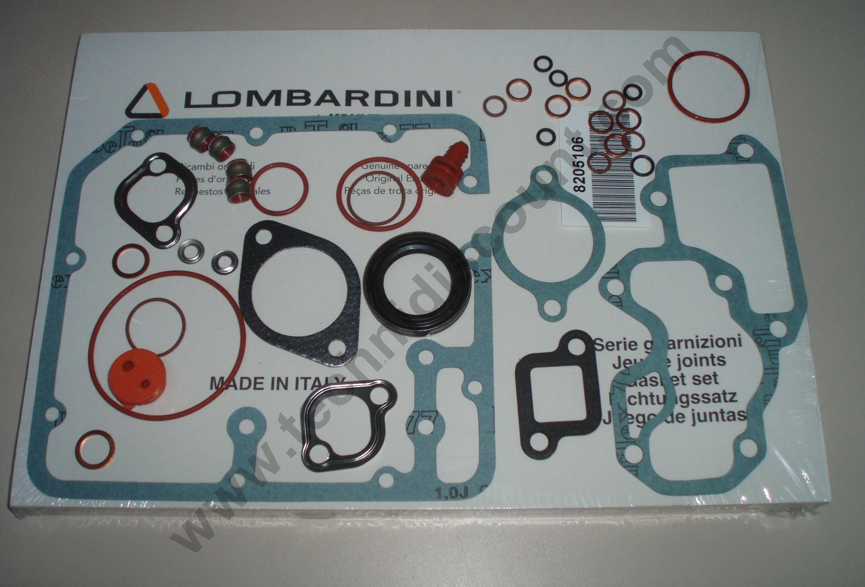 Pochette Joints Haute FOCS LDW502 LDW602 LDW702 LOMBARDINI DEUTZ F2M1008 8205106 / ED0082051060-S