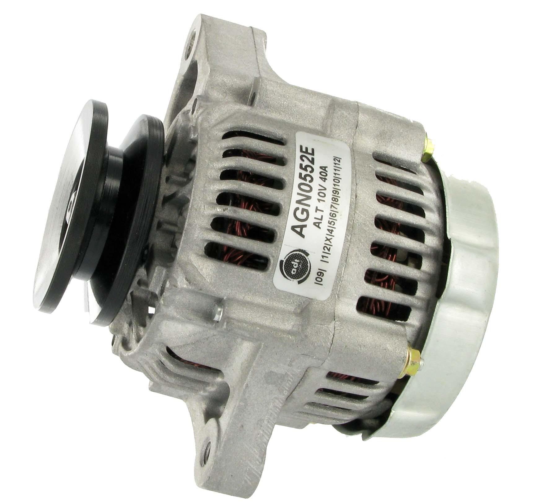 Alternateur 12V 40A ADI AGN0552E / TAKEUCHI - BOBCAT - KUBOTA 101211-1100 ; 100211-4730 ; 16678-64011 ; 16678-64012