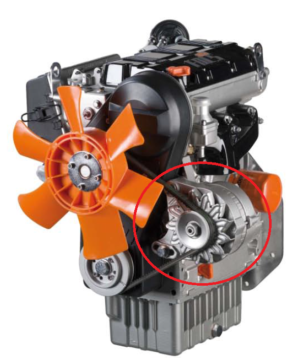Alternateur LDW602 LDW702 LDW903 LDW1003 LDW1204 LDW1404  FOCS LDW1503 LDW1603 LDW2004 LDW2204 CHD LOMBARDINI 1157360 ISKRA AAK4580 11.201.735 (14V 45A Type auto.) DEUTZ 12850742 12851726 12850027