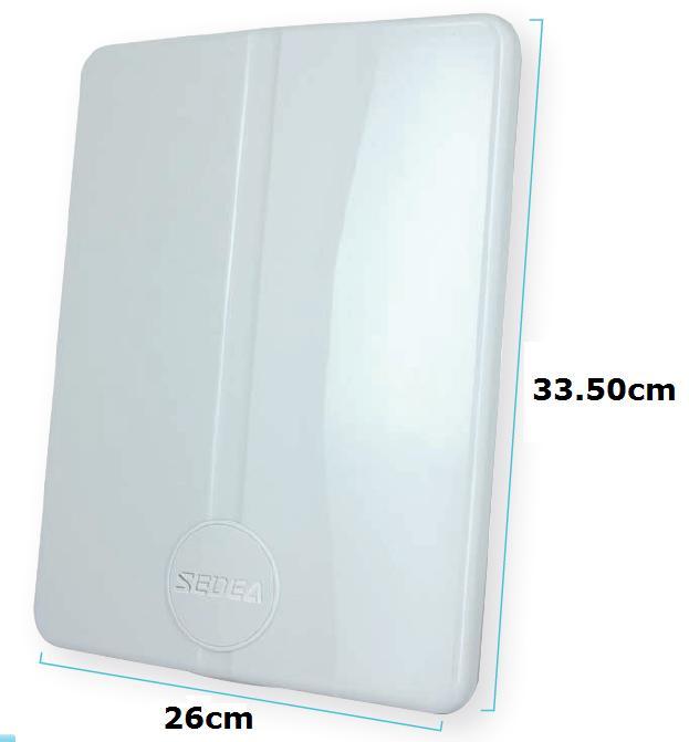 Antenne HD extérieure amplifiée - FLAG tv HD - UHF canaux 21-60 SEDEA 340100