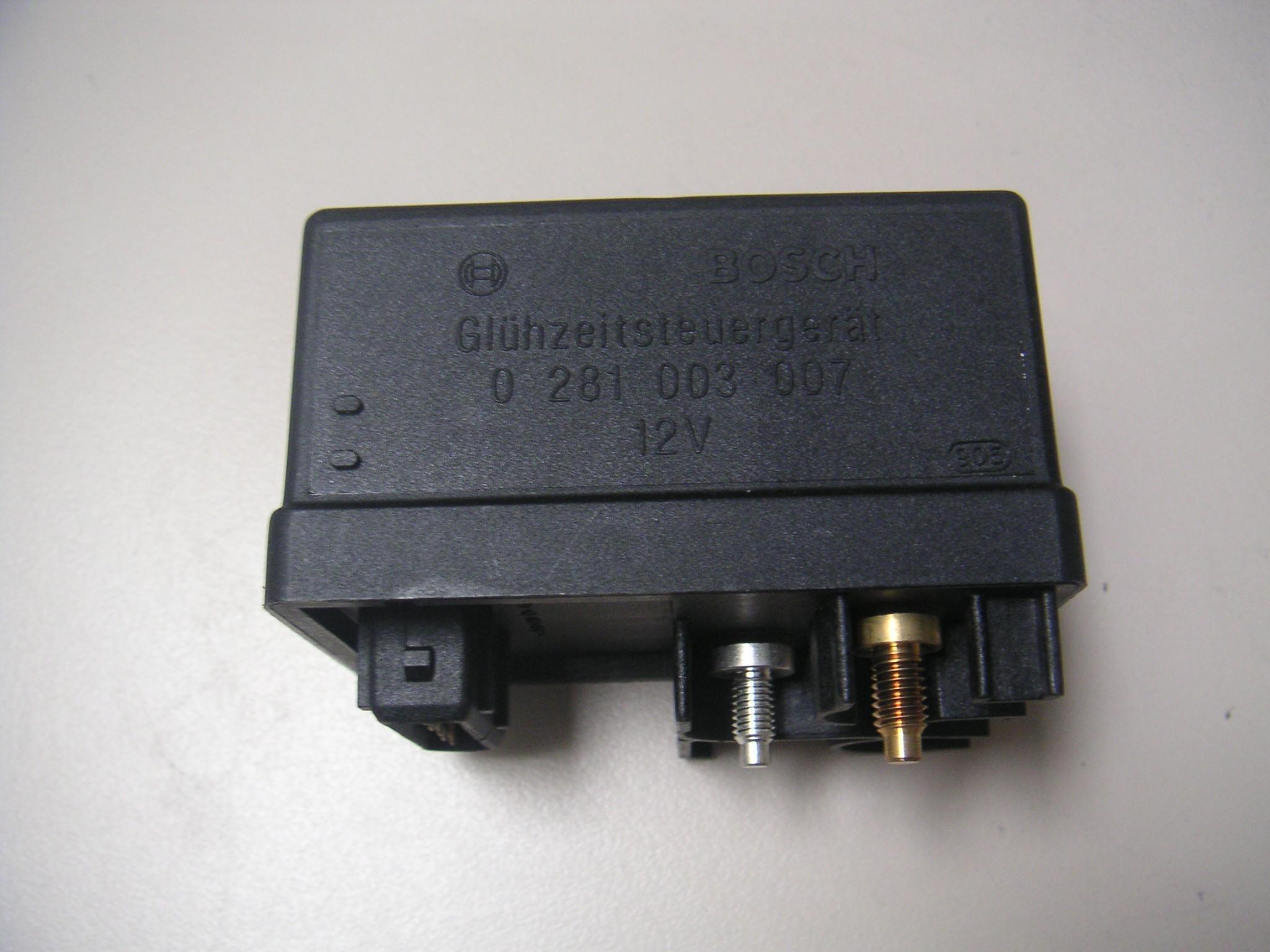 Appareil de commande, temps de préchauffage BOSCH 0281003007