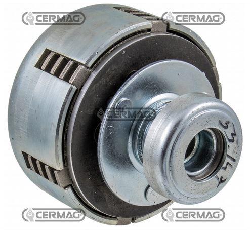 Embrayage SEP 1900 Ø103 x 107mm 4disques 8 cannelures 15x12mm pour arbre Ø24mm (CER15856)