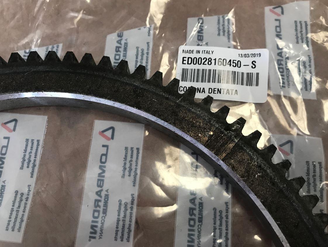 Couronne dentee LOMBARDINI 2816045 moteur 11LD535-3 11LD625-3 11LD626-3 KD535-3 KD626-3 KOHLER ED0028160450-S
