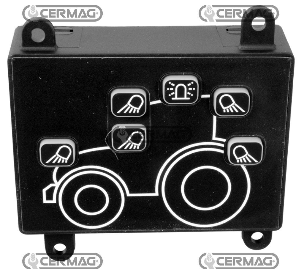Unité de commande d'éclairage pour CNH  OEM 47571857 87331993